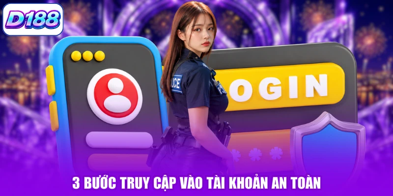 3 bước truy cập vào tài khoản an toàn
