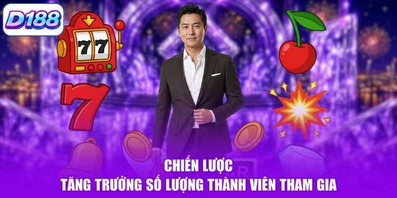 Chiến lược tăng trưởng số lượng thành viên tham gia