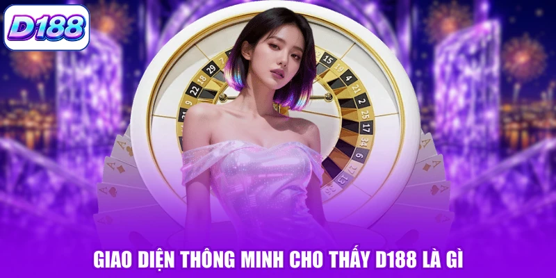 Giao diện thông minh cho thấy D188 là gì
