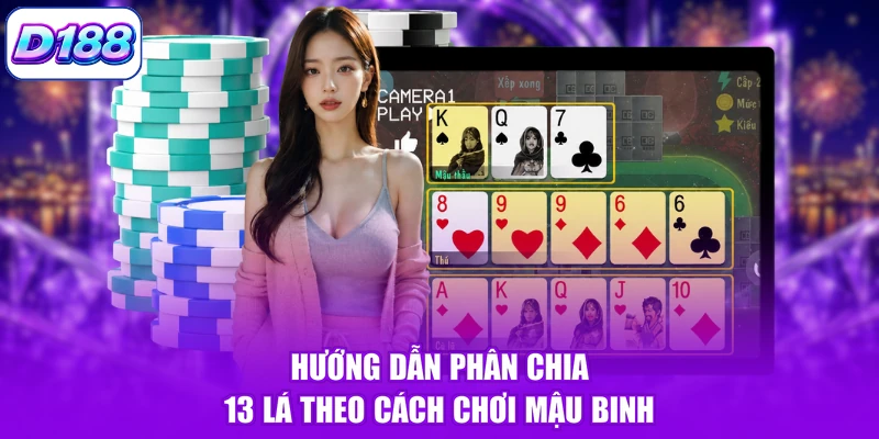 Hướng dẫn phân chia 13 lá theo cách chơi Mậu Binh